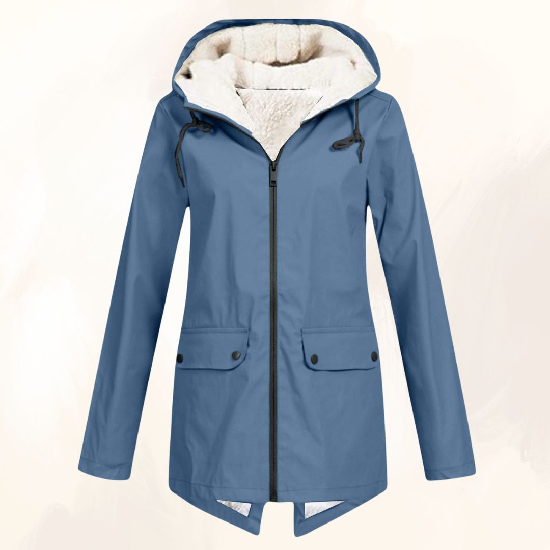 Diane | Waterproof Winter Coat With Fluffy Fur Lining