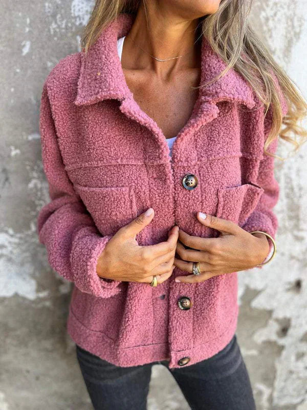 Brielle - Short Teddy Jacket