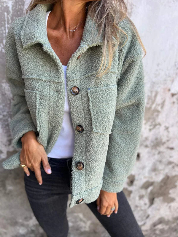 Brielle - Short Teddy Jacket