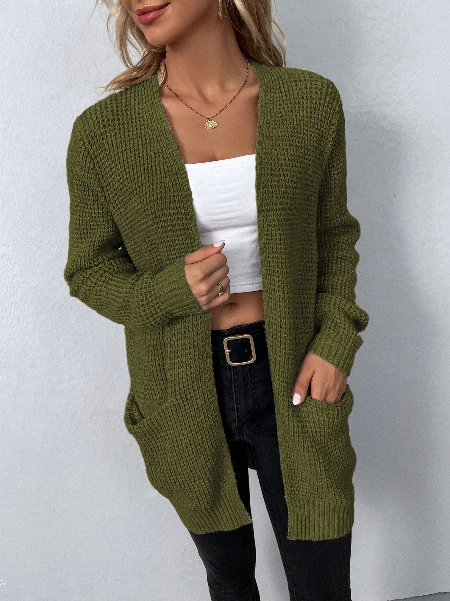 Tatiana - Long-Sleeve Knit Cardigan