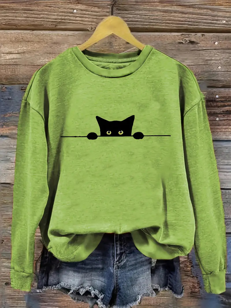 Evelyn™ Casual Cat Sweatshirt