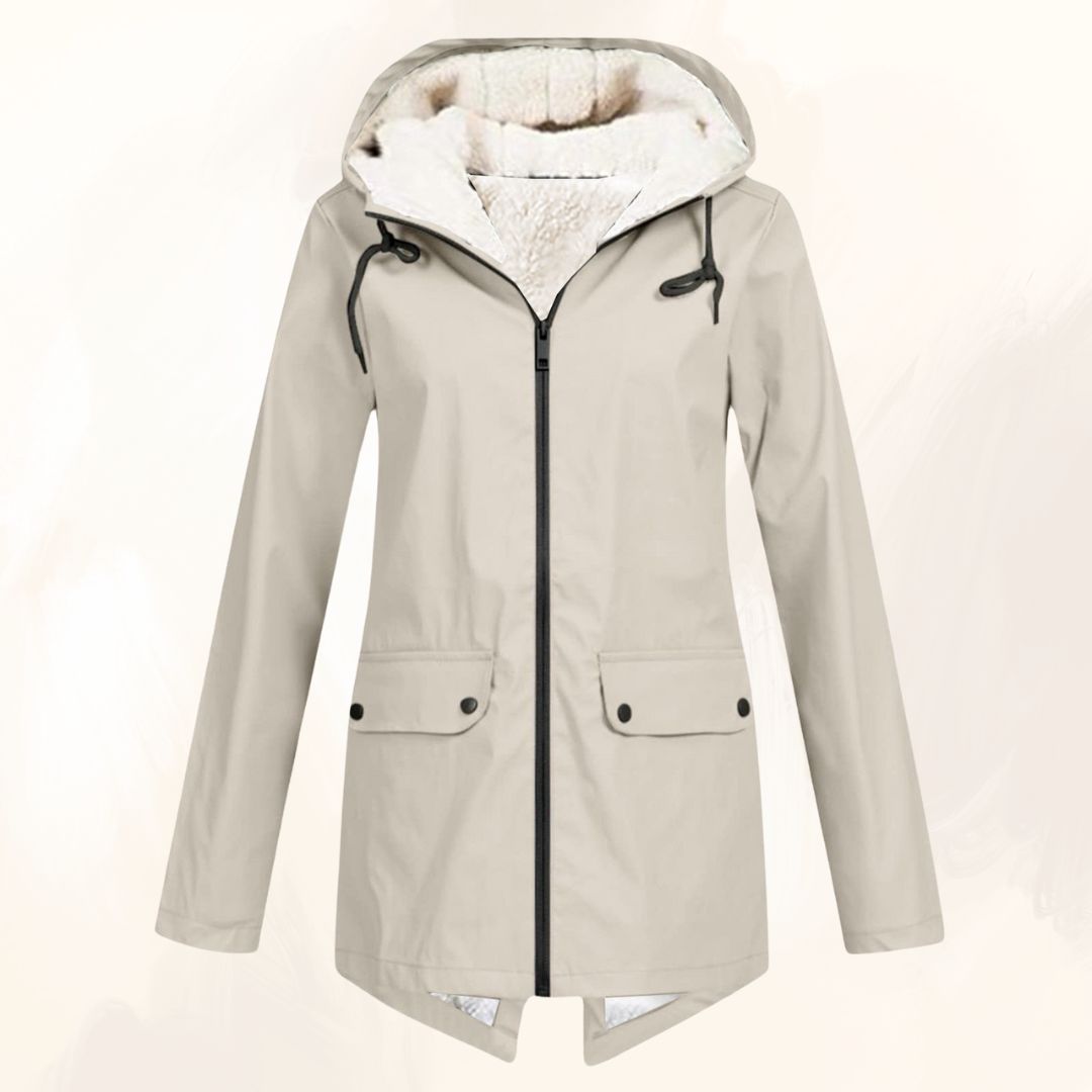 Diane | Waterproof Winter Coat With Fluffy Fur Lining