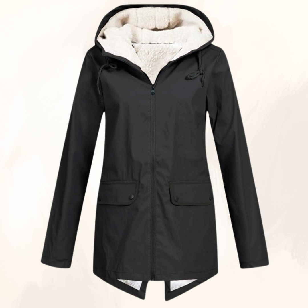 Diane | Waterproof Winter Coat With Fluffy Fur Lining