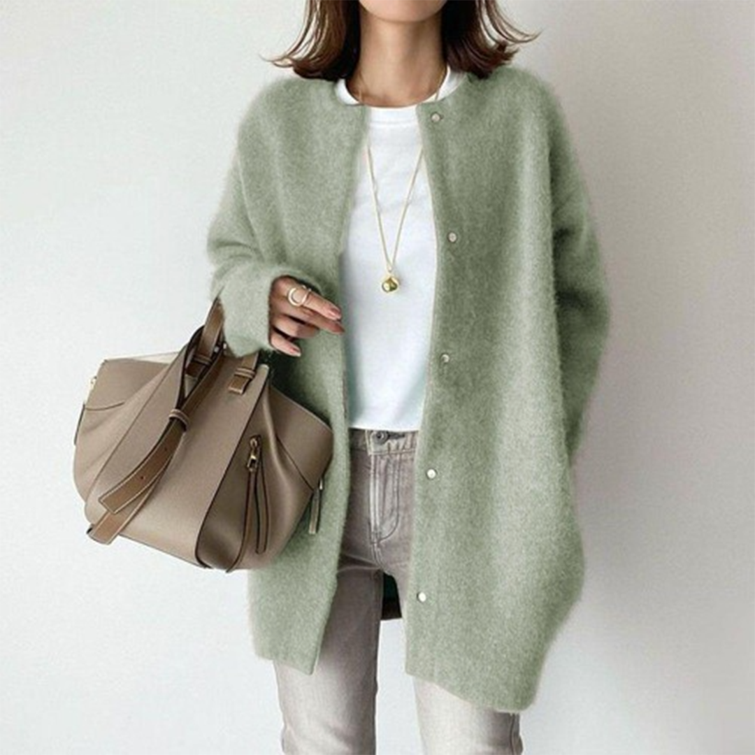 Silvia | Elegant Cashmere Cardigan