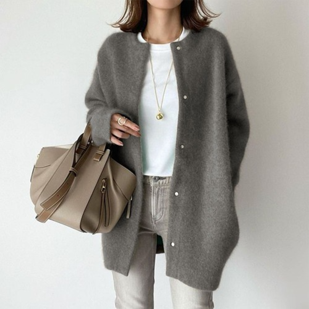 Silvia | Elegant Cashmere Cardigan