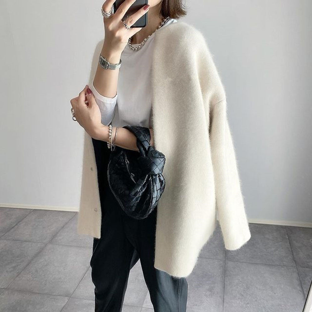 Silvia | Elegant Cashmere Cardigan