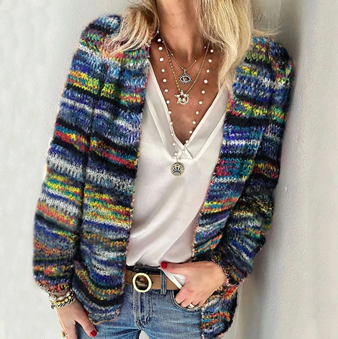 Kierra | Multicolored Cardigan