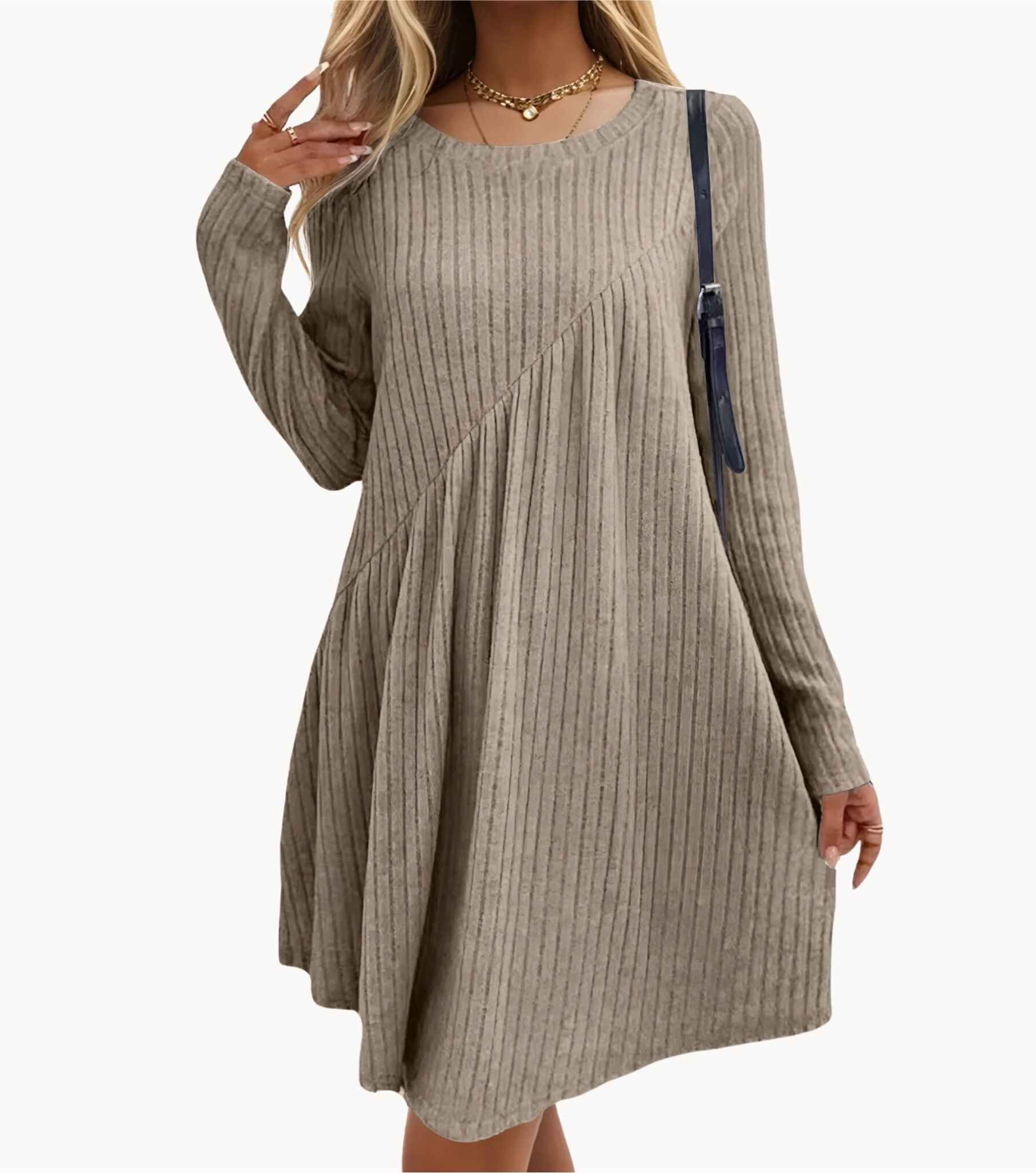 Lily | Loose Knit Sweater Dresses