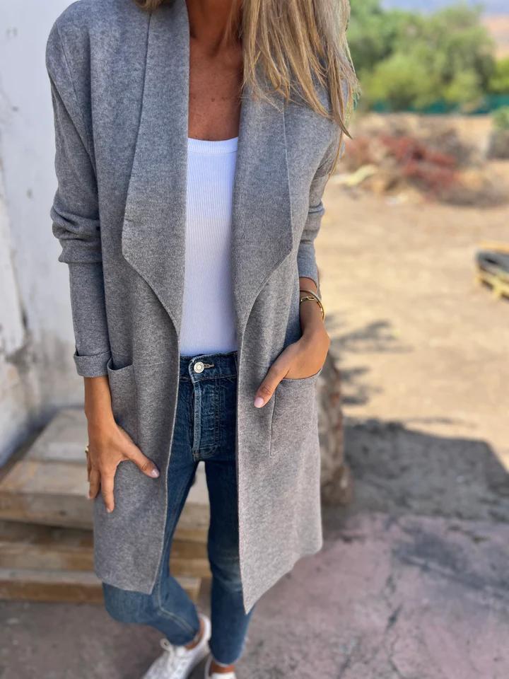 Sandra™ Long Casual Cardigan