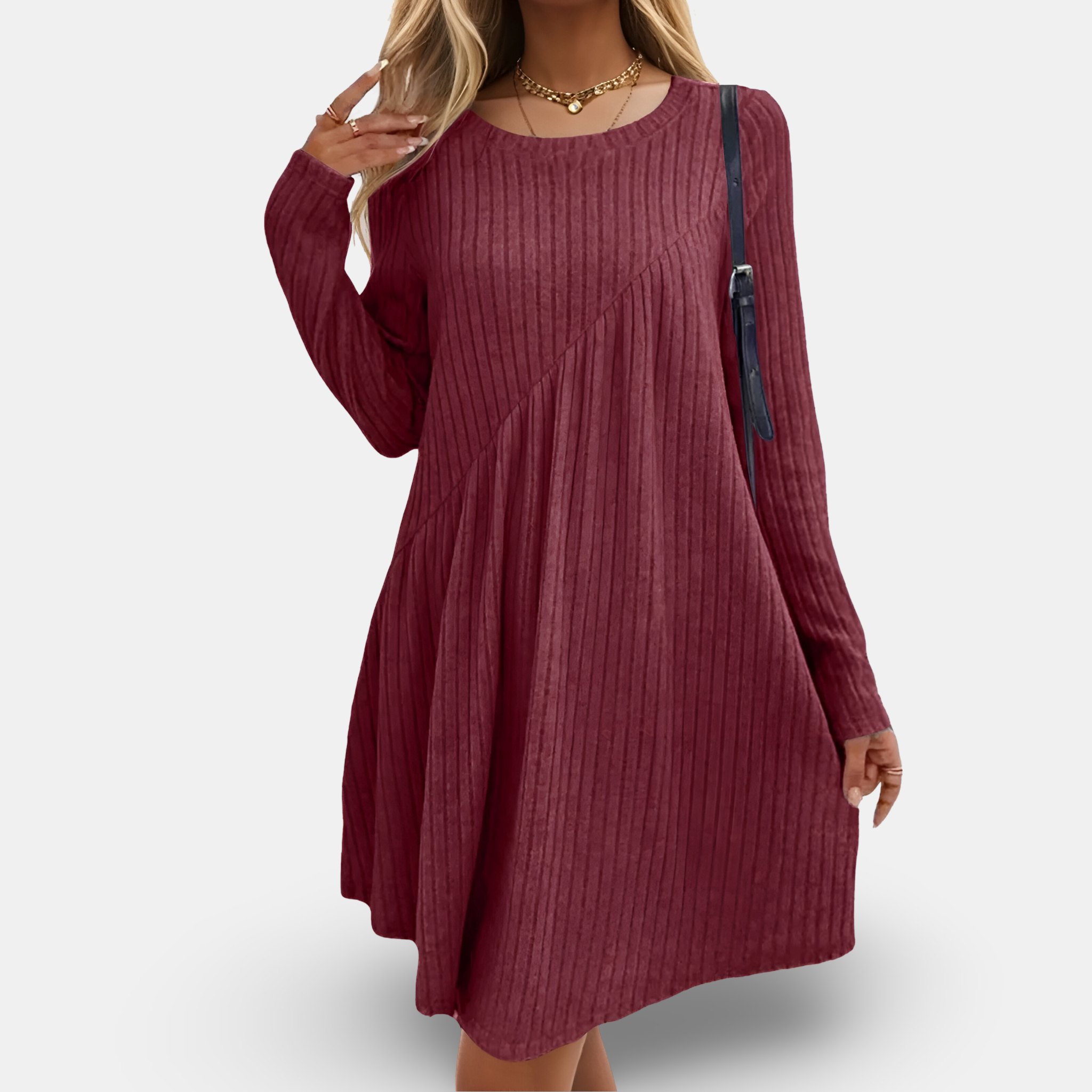 Lily | Loose Knit Sweater Dresses