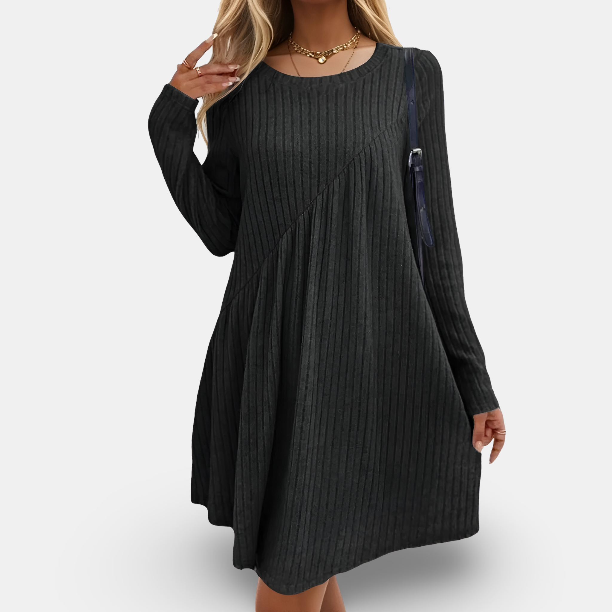 Lily | Loose Knit Sweater Dresses