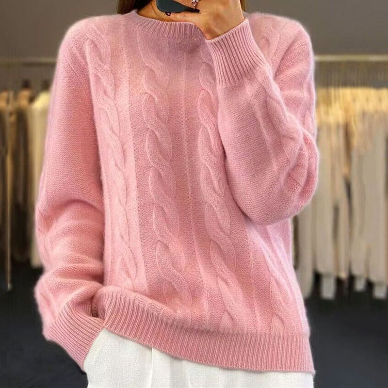 Natalie - Fluffy Knitted Sweater