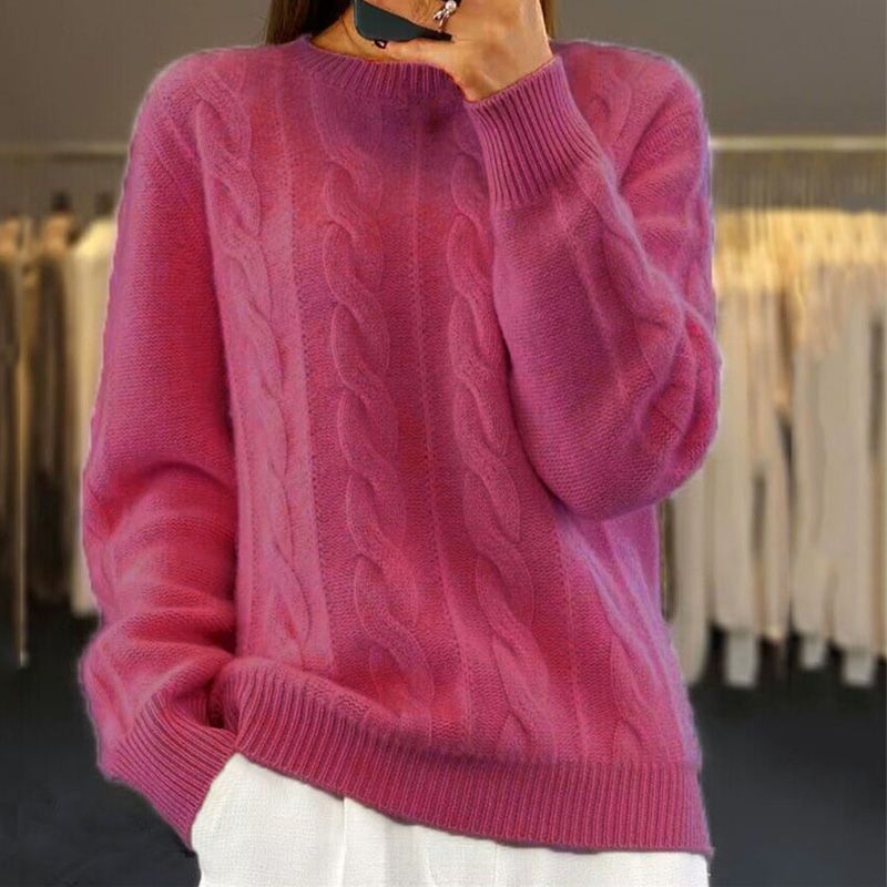 Natalie - Fluffy Knitted Sweater